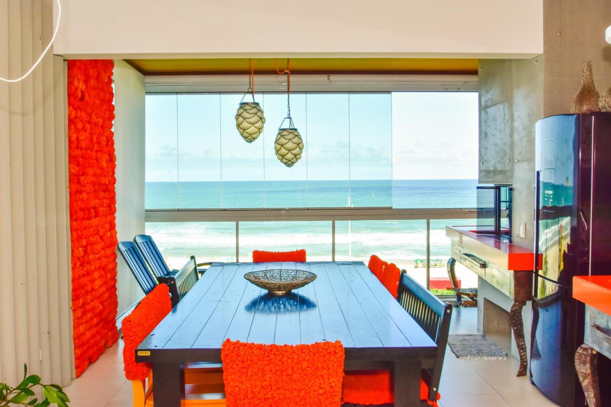 Apartamento Frente Mar Na Praia Do Santinho N880 Флоріанополіс Екстер'єр фото