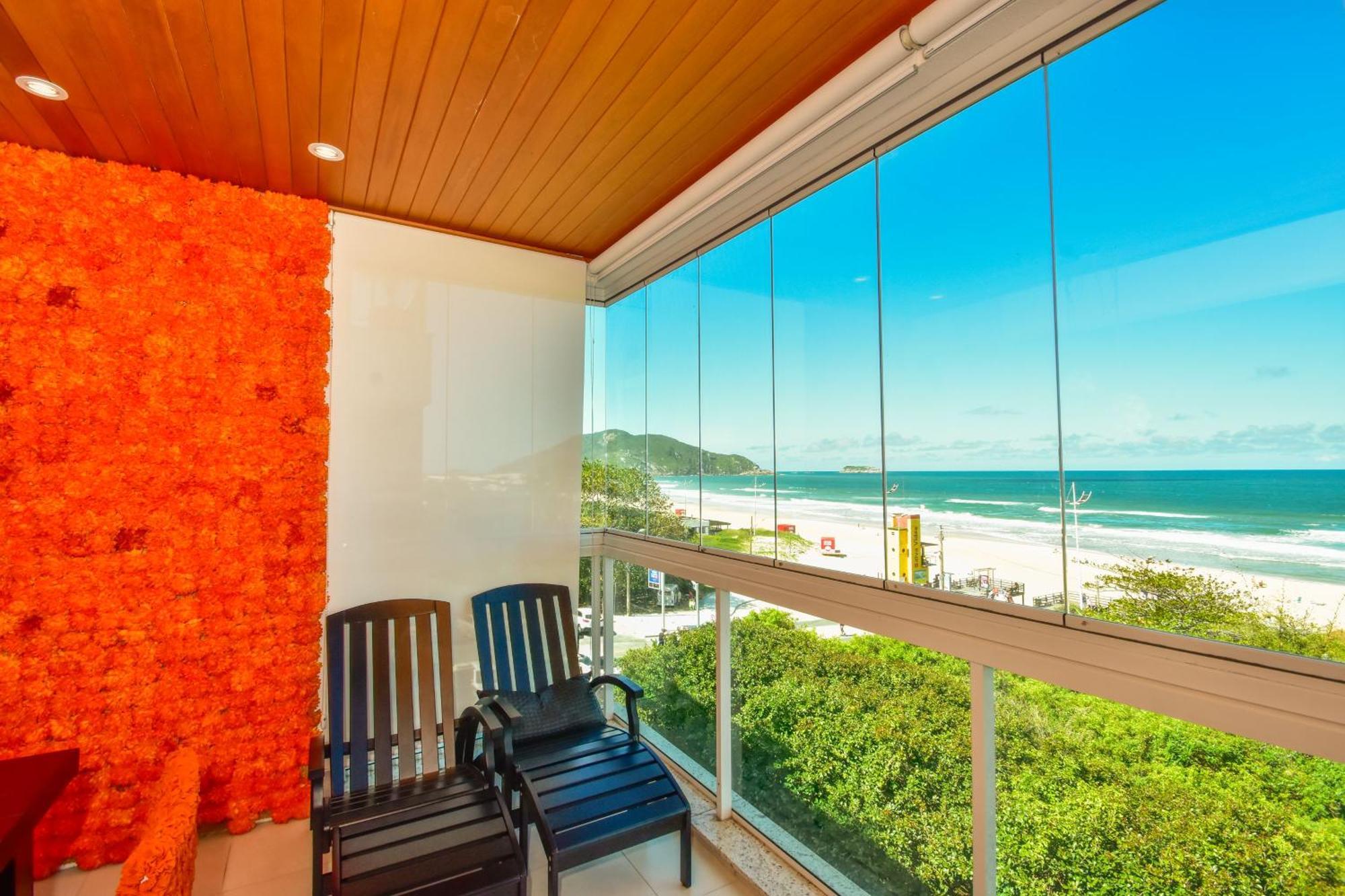 Apartamento Frente Mar Na Praia Do Santinho N880 Флоріанополіс Екстер'єр фото