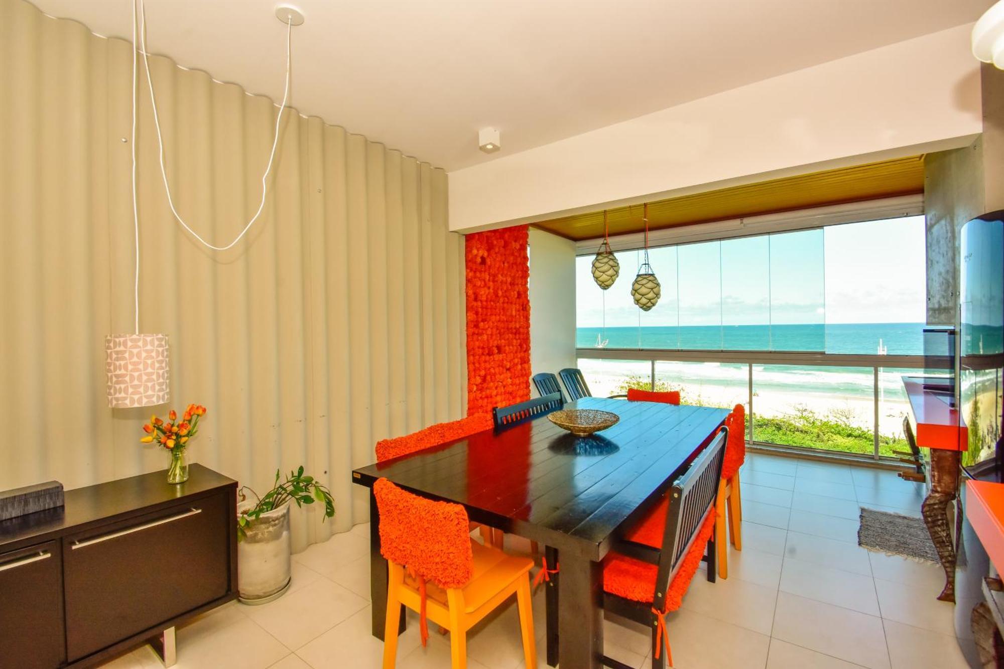 Apartamento Frente Mar Na Praia Do Santinho N880 Флоріанополіс Екстер'єр фото