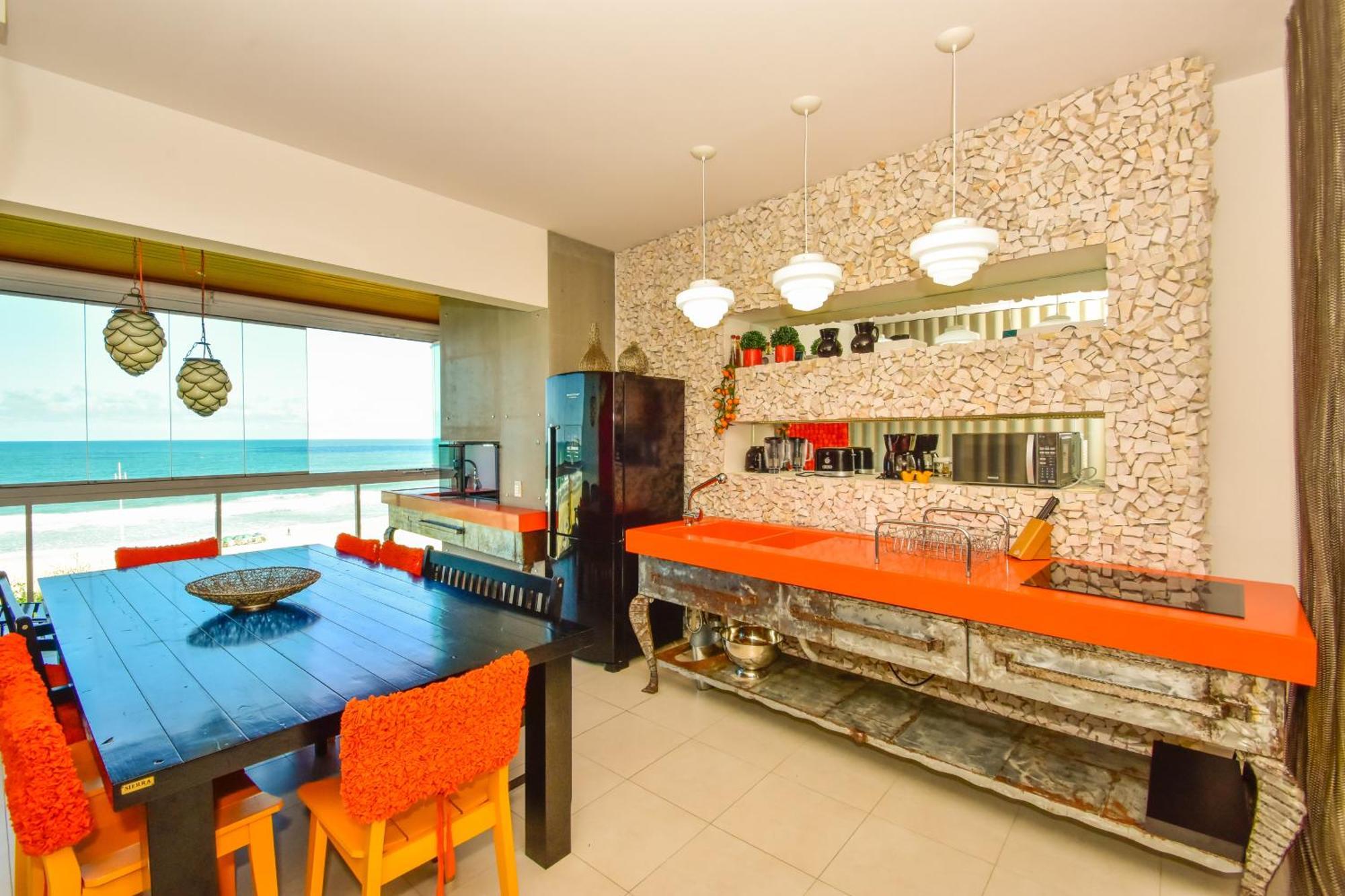 Apartamento Frente Mar Na Praia Do Santinho N880 Флоріанополіс Екстер'єр фото
